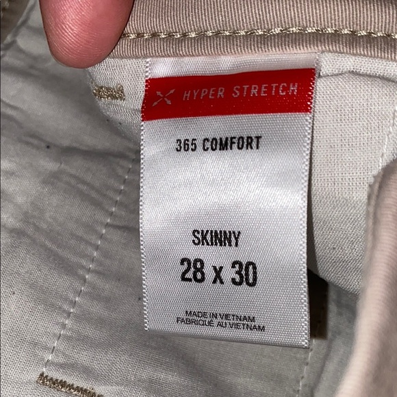 Express Tan Chinos Classic Straight-Leg - Picture 6 of 11